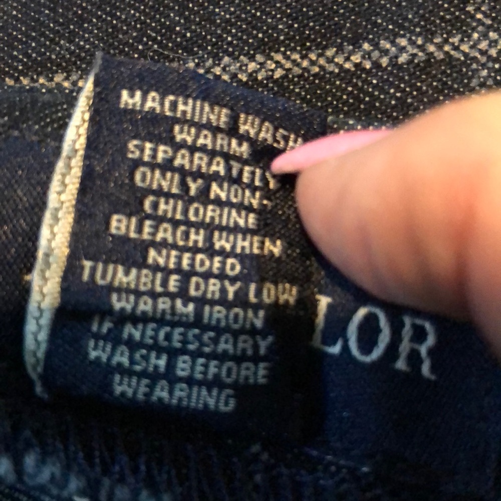 Ann Taylor denim skirt - Picture 7 of 7